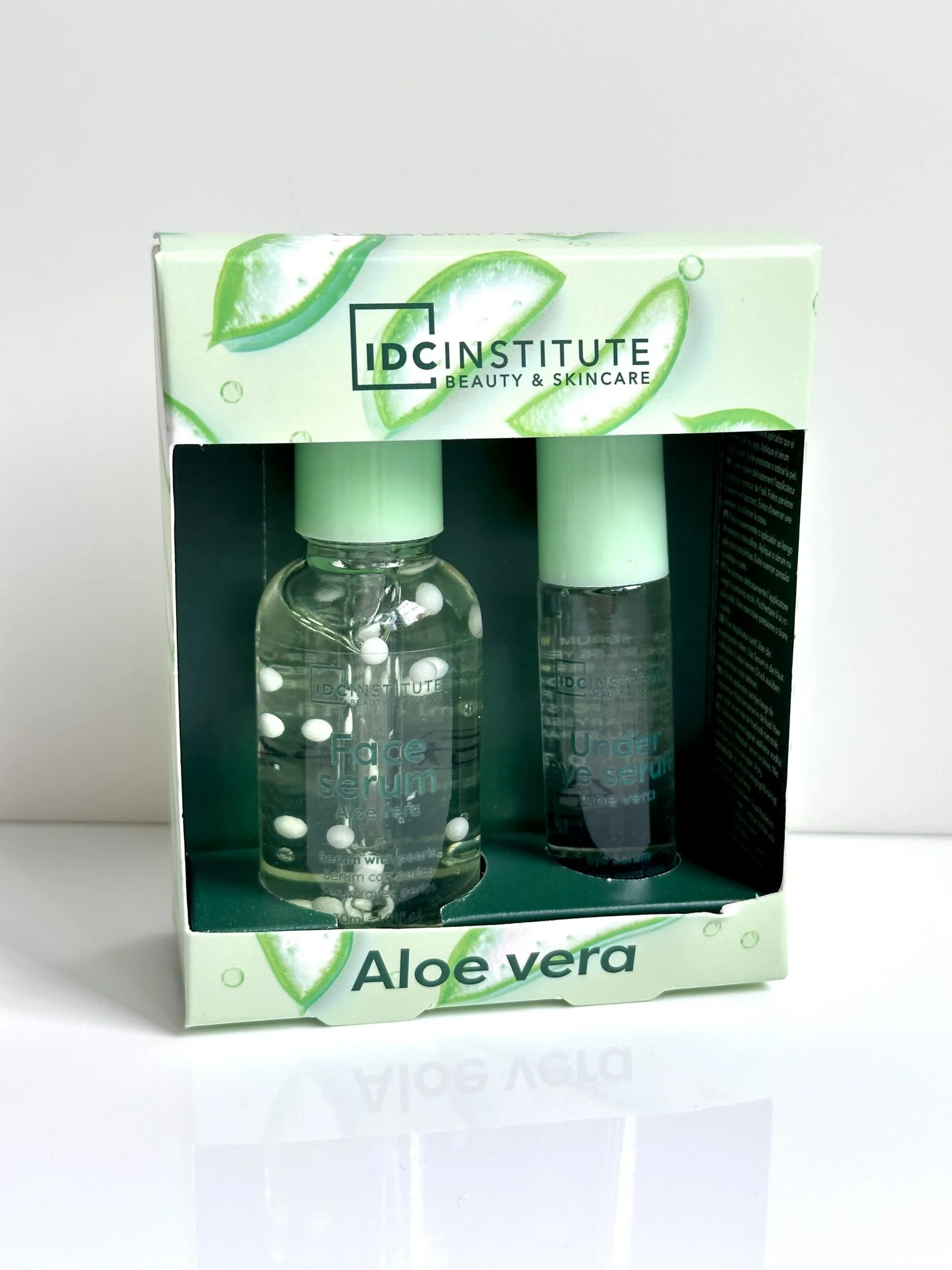 Pack serum y contorno aloe vera
