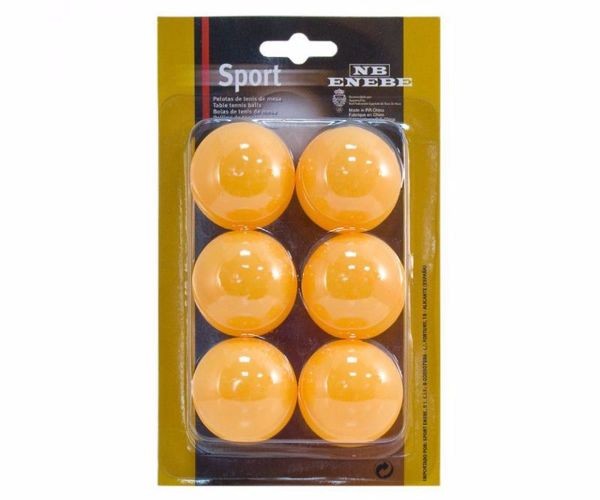 Blister 6 pelotas Pingpong ENEBE SPORT - Imagen 2