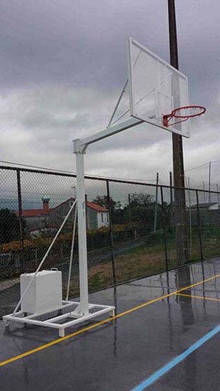 Canastas Baloncesto Monotubular Trasladables DELUXE