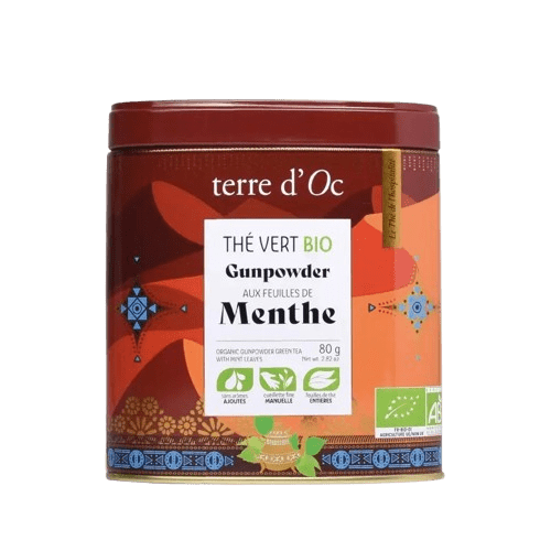 Menta – Té verde bio 80 gr.